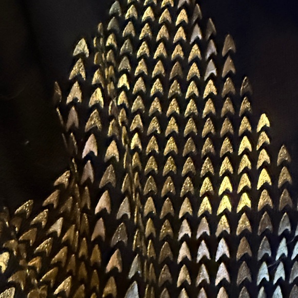 Her Universe Black Turtleneck with Gold Pattern - Picture 3 of 3